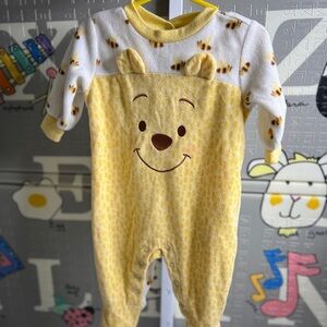 Disney Yellow Winnie the Pooh Footie